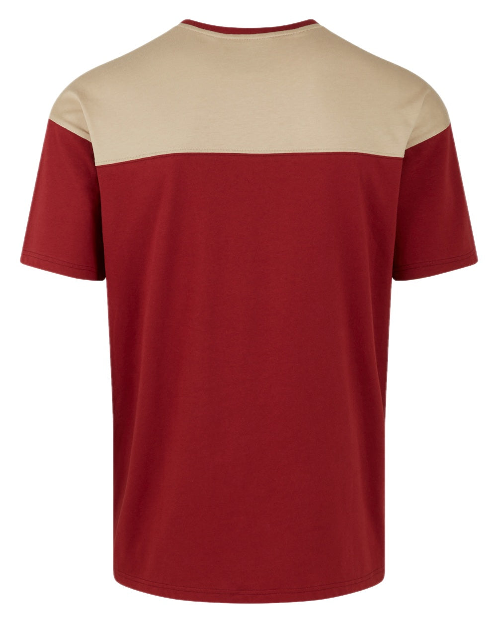 Rhubarb Multi coloured Ridgeline Backslider T-Shirt on white background 