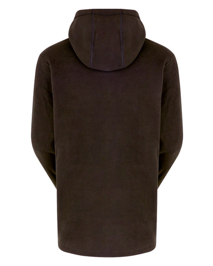 Bark Coloured Ridgeline Ballistic Hooded Fleece on white background 