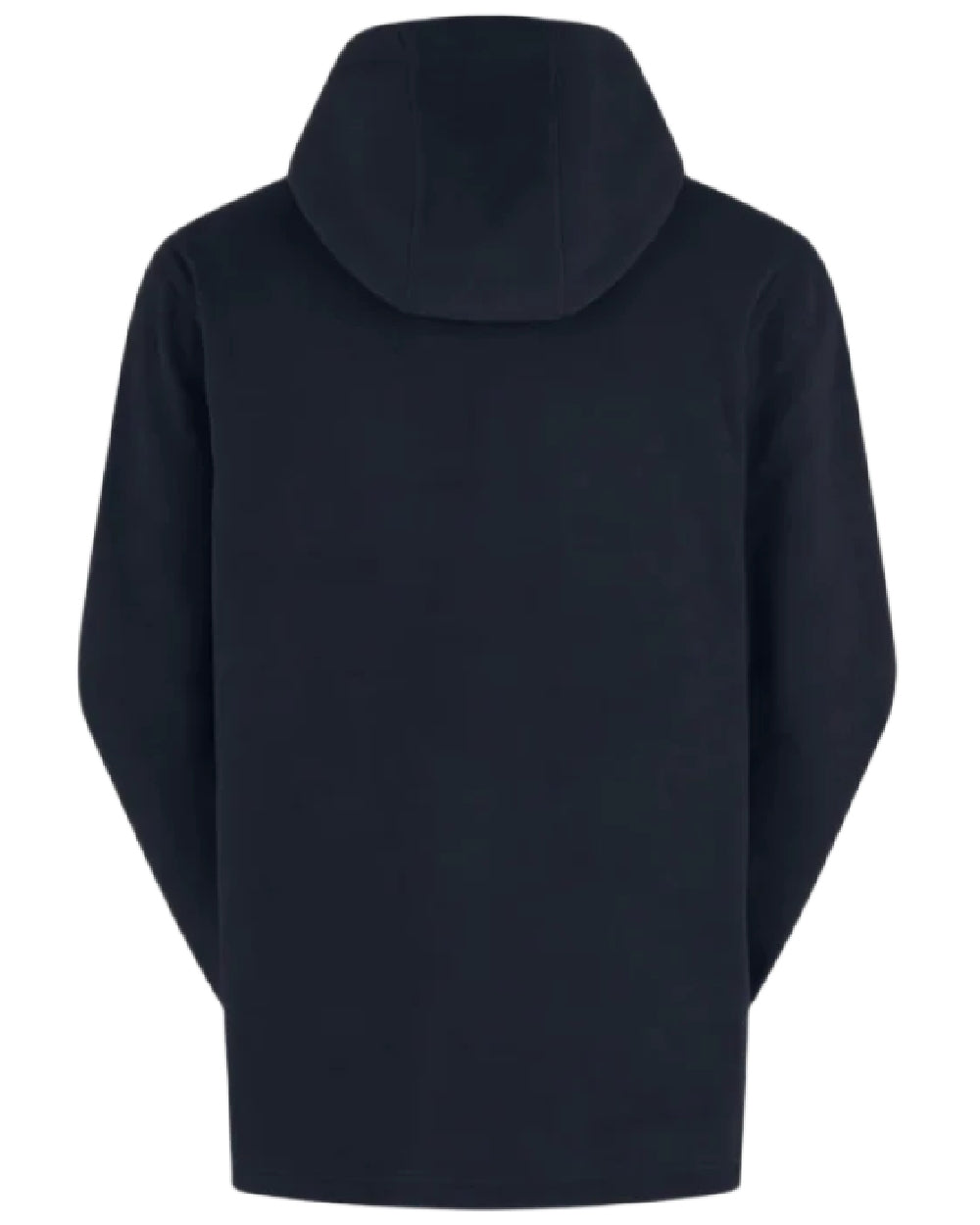 Navy Coloured Ridgeline Ballistic Hooded Fleece on white background 