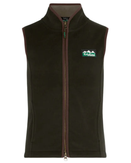 Dee Forest coloured Ridgeline Childrens Kodiak Cub Gilet on white background 