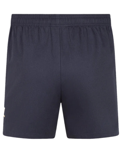 Navy Coloured Ridgeline Hose Down Shorts on white background 
