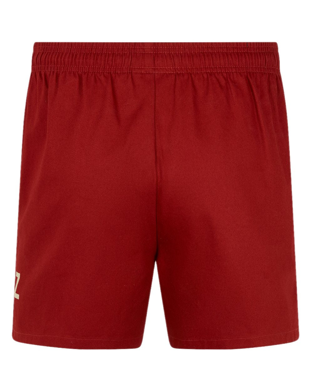 Rhubarb coloured Ridgeline Hose Down Shorts on white background 