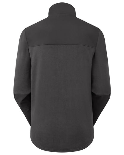 Shale coloured Ridgeline Hybrid Fleece Jacket on white background 