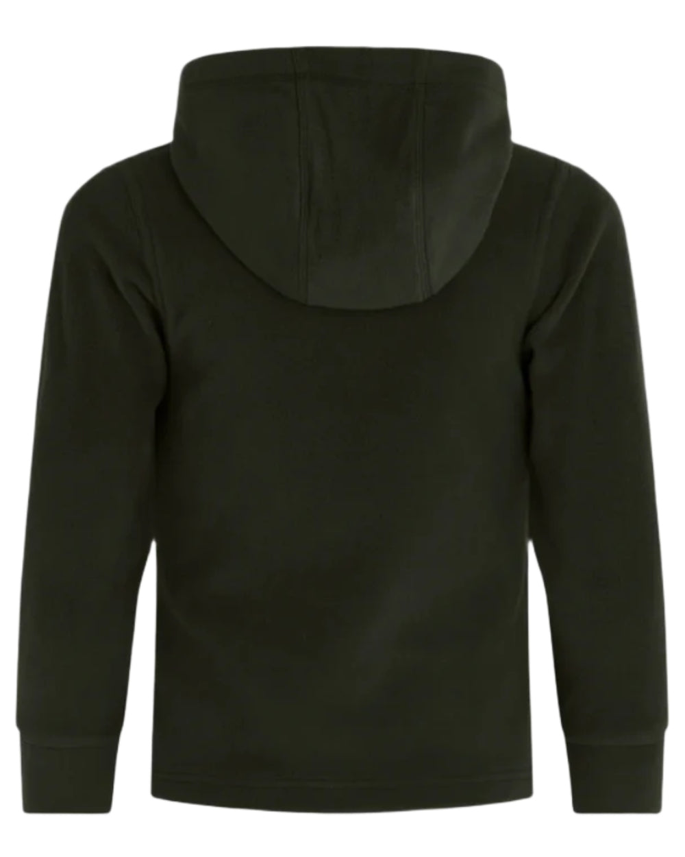 Deep Forest coloured Ridgeline Kids Ballistic Long Sleeve Hoodie on white background 