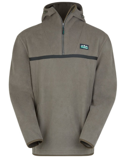 Smokey Olive Coloured Ridgeline Kodiak Fleece Smock on white background 