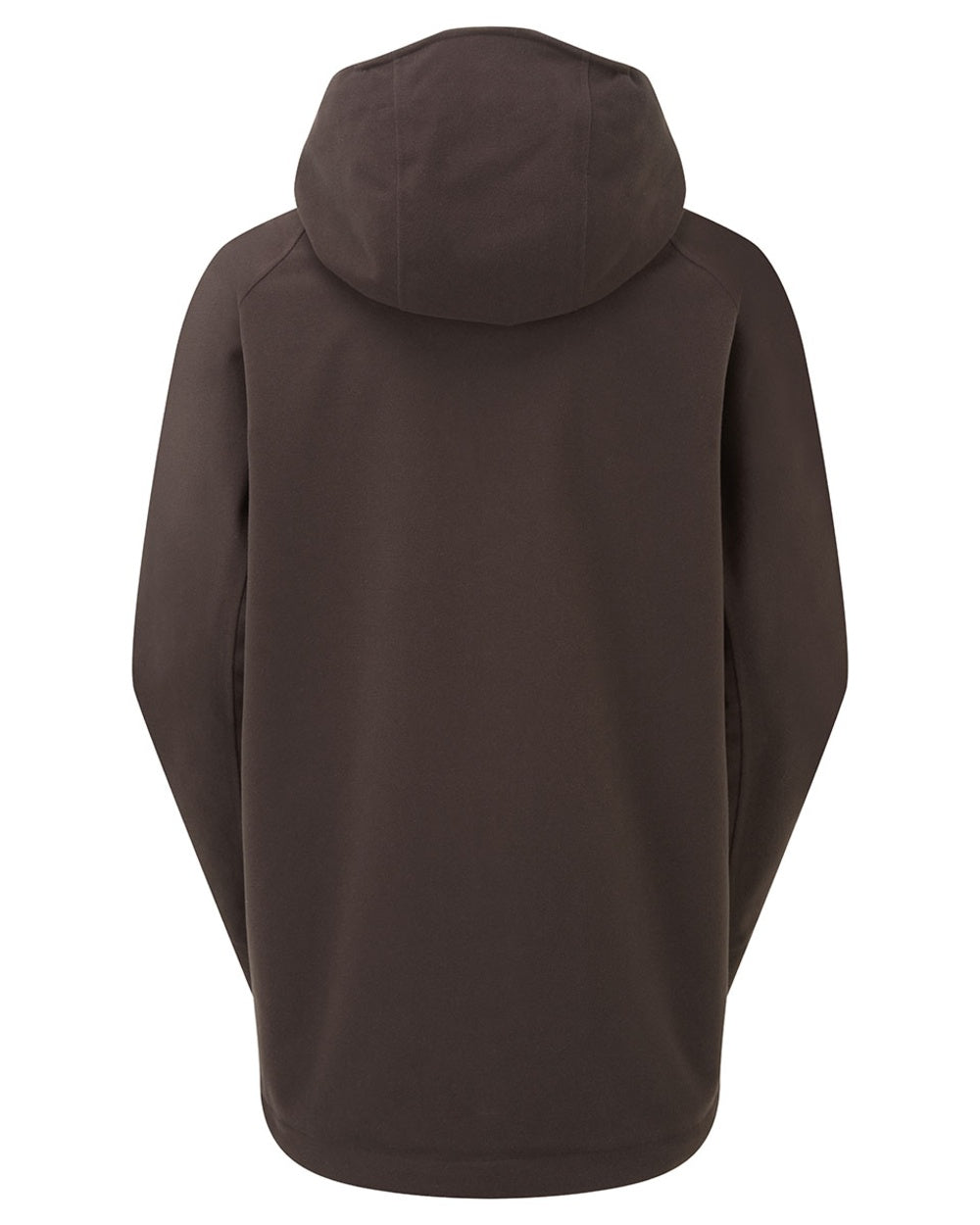 Deep Bark coloured Ridgeline Ladies Rhea Jacket on white background 