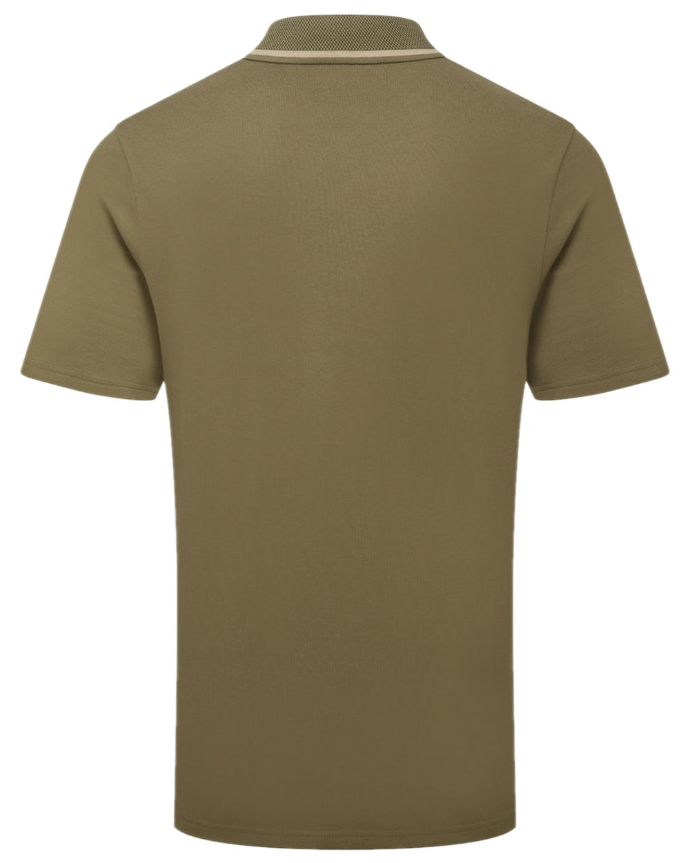 Ivy Green Coloured Ridgeline Mens Kilworth Polo Shirt on white background 