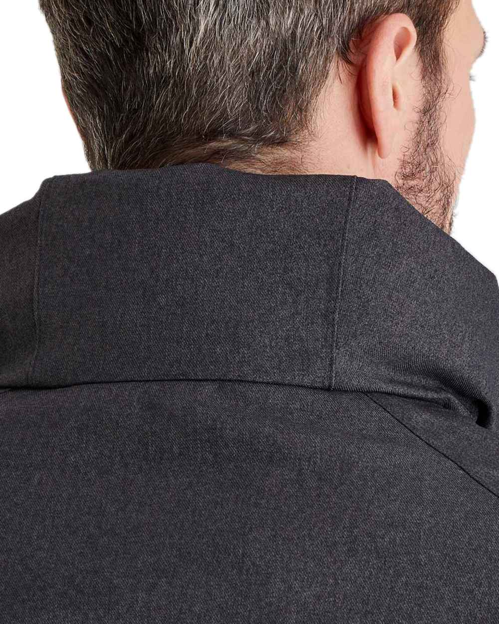 Shale Coloured Ridgeline Mens Monsoon Light Jacket on white background 