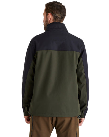 Deep Forest Coloured Ridgeline Mens Ranger Jacket on white background 
