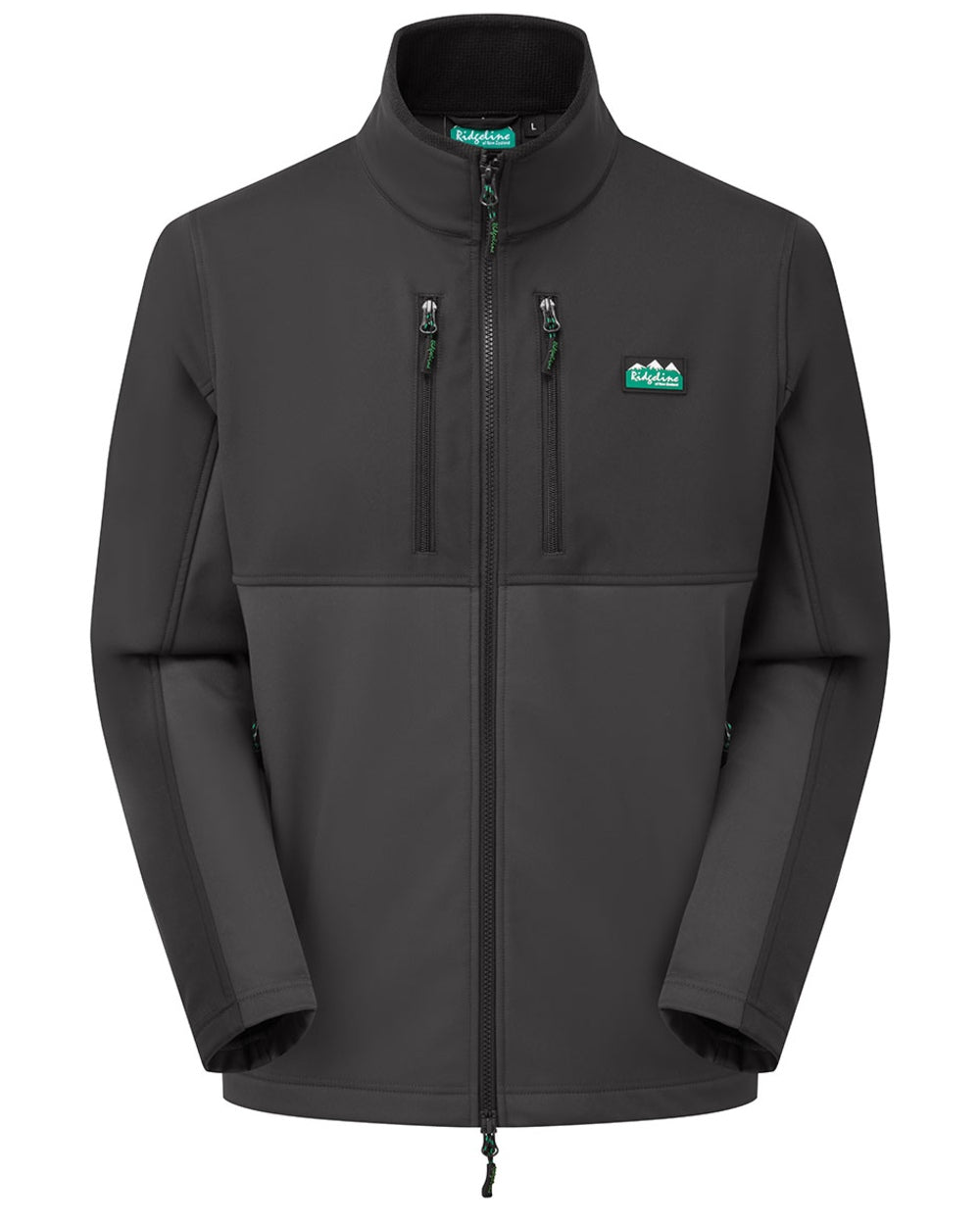Shale Coloured Ridgeline Mens Ranger Jacket on white background 