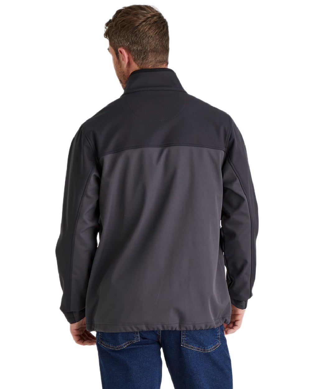 Shale Coloured Ridgeline Mens Ranger Jacket on white background 
