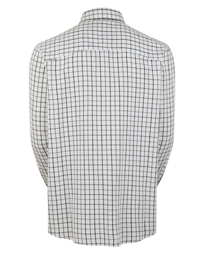 Deep Forest coloured Ridgeline Mens Sedgebrook Shirt on white background 