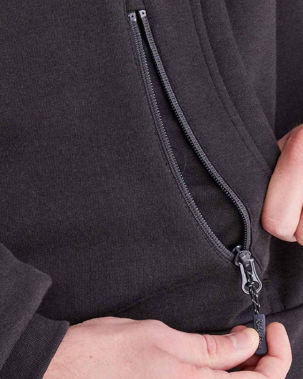 Shale Coloured Ridgeline Mens Signature Hoodie on white background 