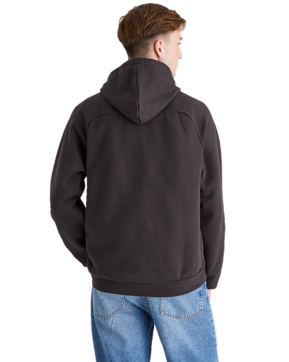 Shale Coloured Ridgeline Mens Signature Hoodie on white background 
