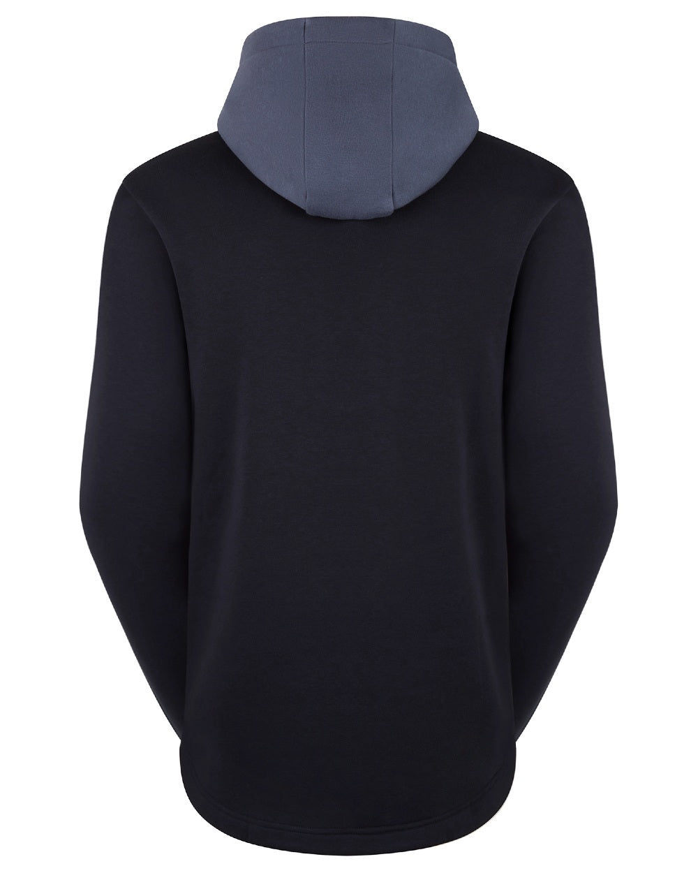 Navy coloured Ridgeline Mens South Island Hoodie on white background 