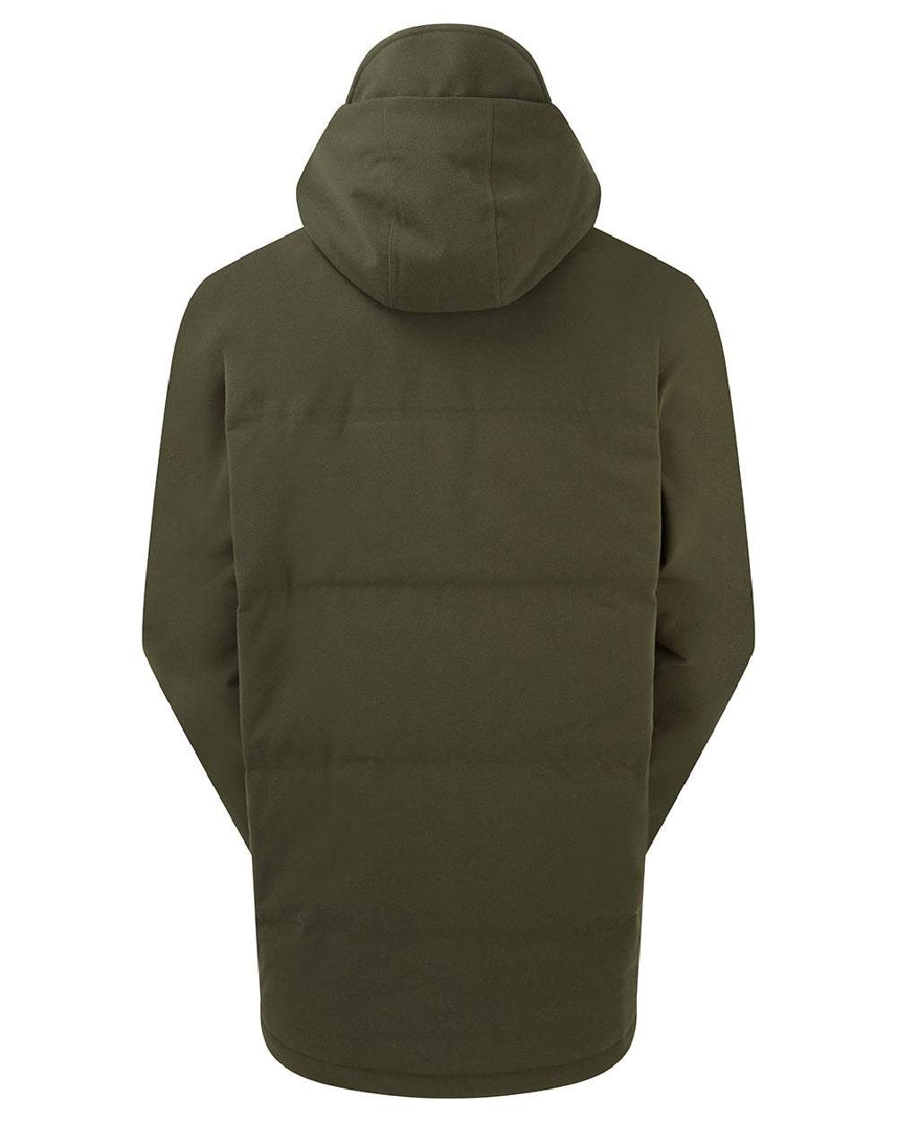 Deep Forest coloured Ridgeline Mens Tundra Thermal Jacket on white background 