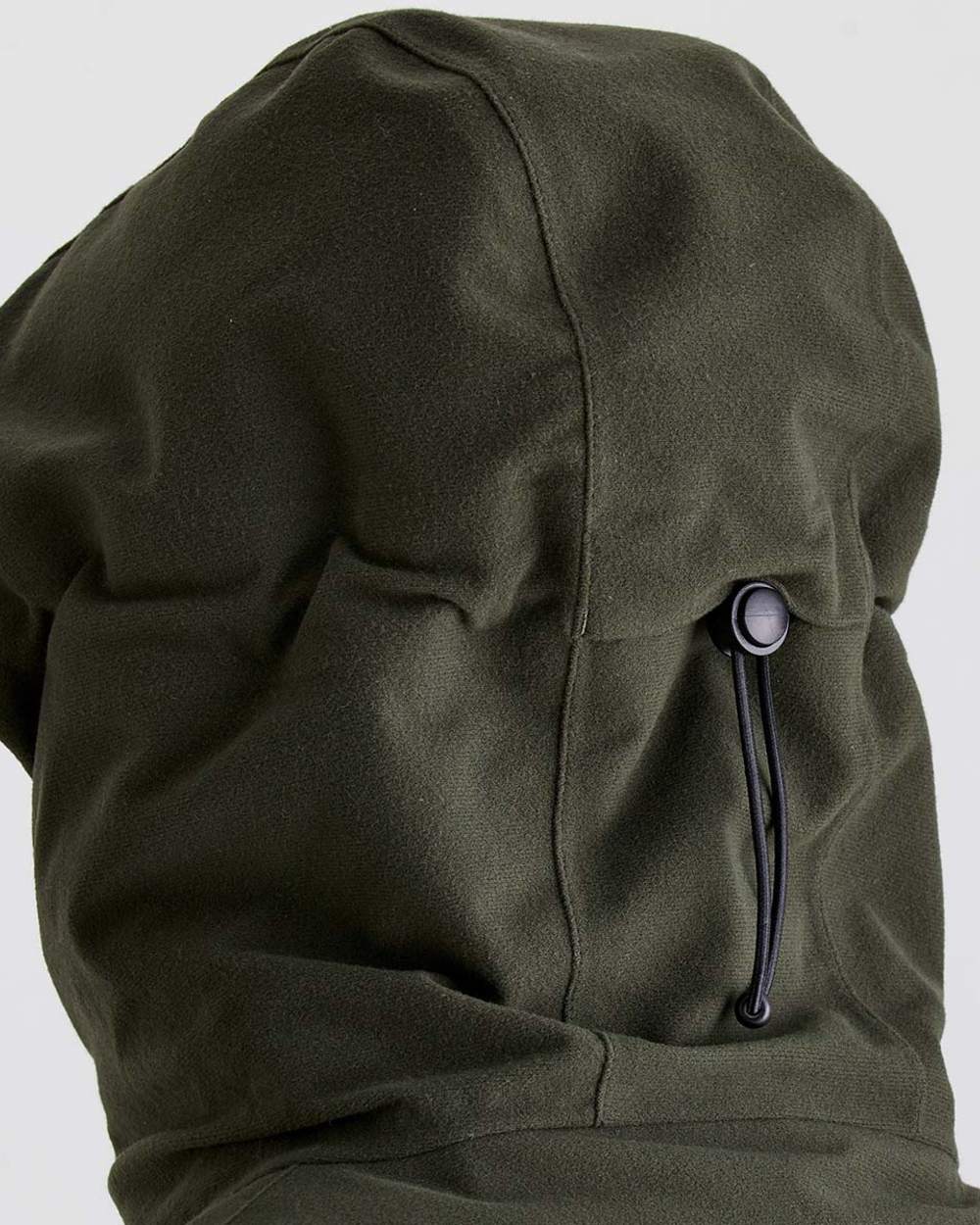 Deep Forest coloured Ridgeline Mens Tundra Thermal Jacket on grey background 