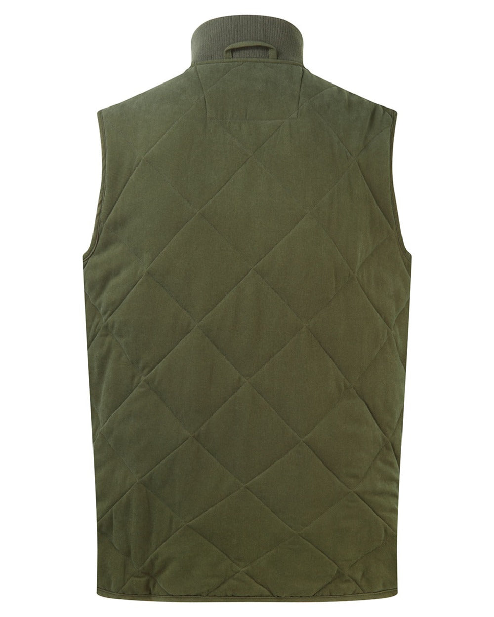 Deep Forest coloured Ridgeline Mens Wester Skeld Gilet on white background 