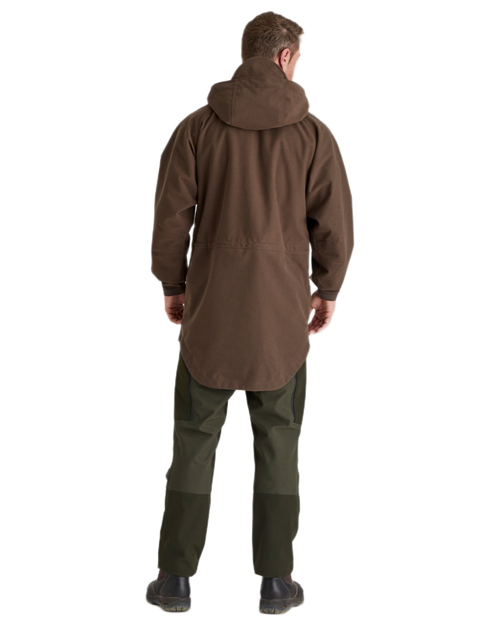 Bark Coloured Ridgeline Monsoon Classic Jacket On A White Background 