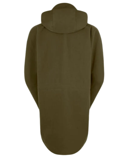 Teak coloured Monsoon Classic Waterproof Jacket on white background 