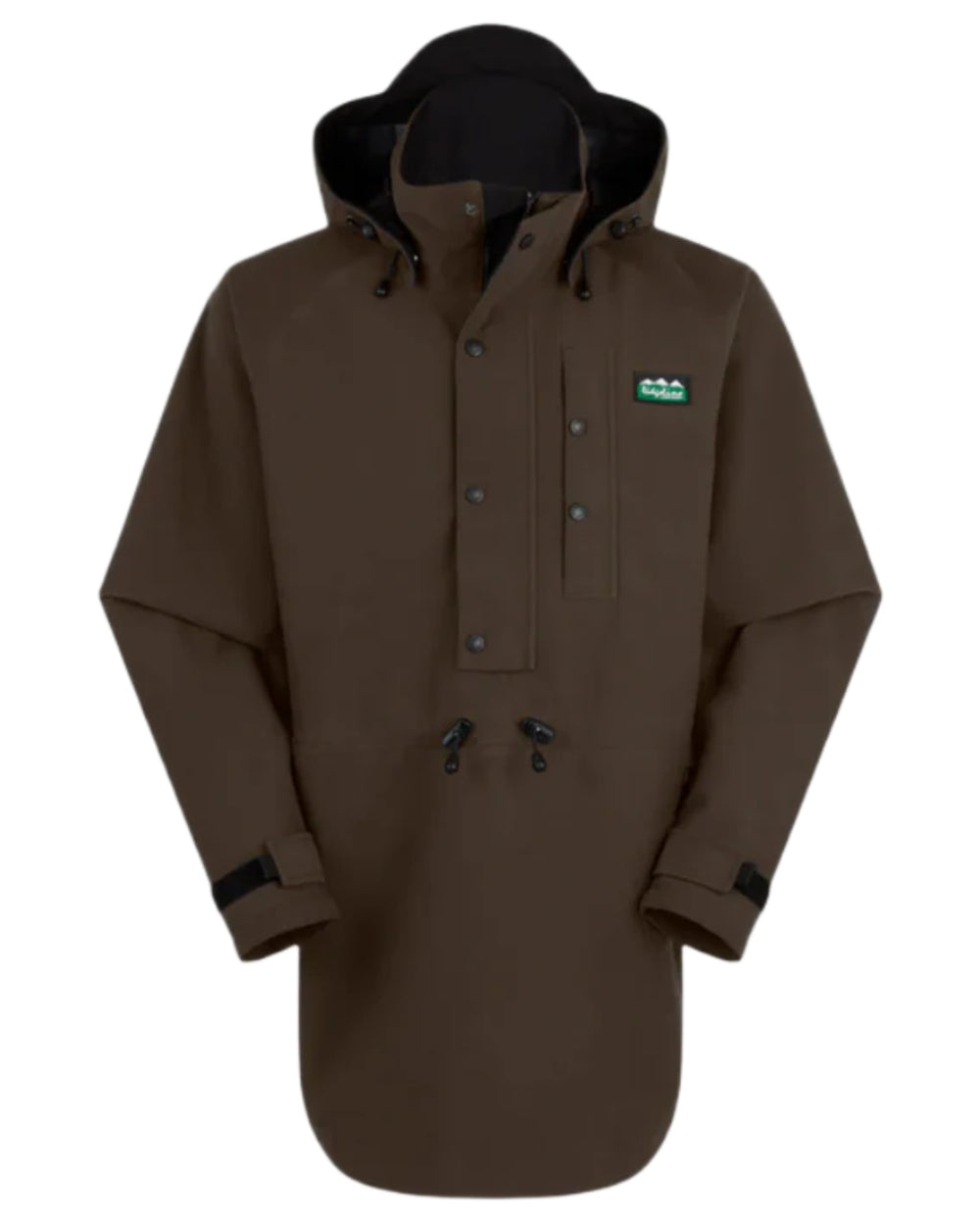 Bark Coloured Ridgeline Monsoon Classic Waterproof Smock on white background 