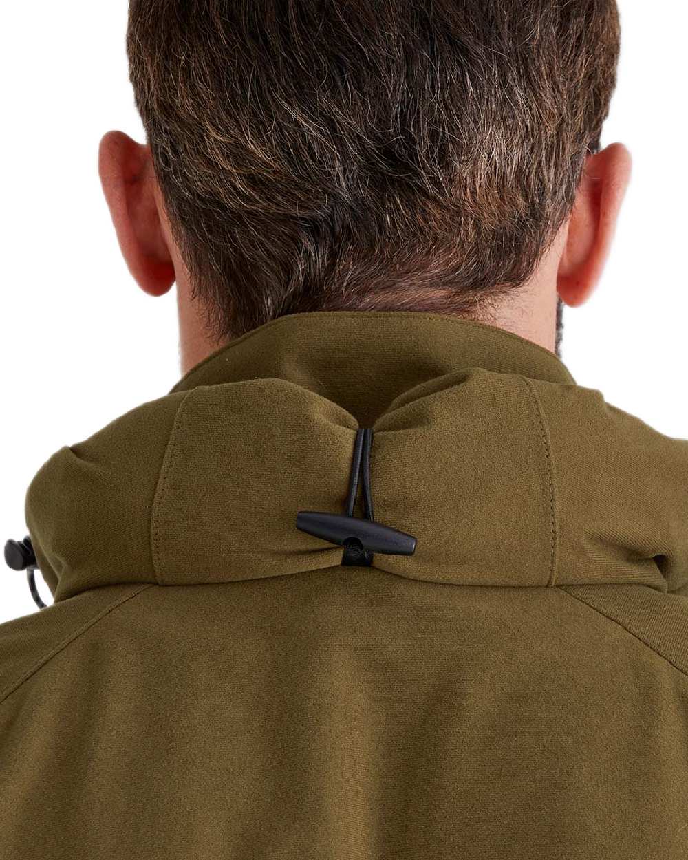 Teak Coloured Ridgeline Monsoon Classic Waterproof Smock on white background 