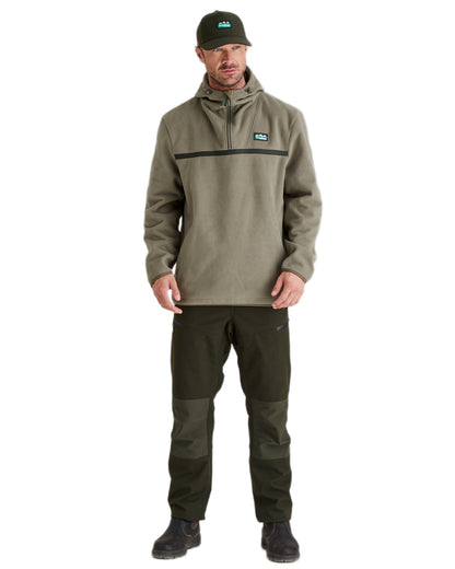 Deep Forest Coloured Ridgeline Monsoon Trucker Cap on white background  