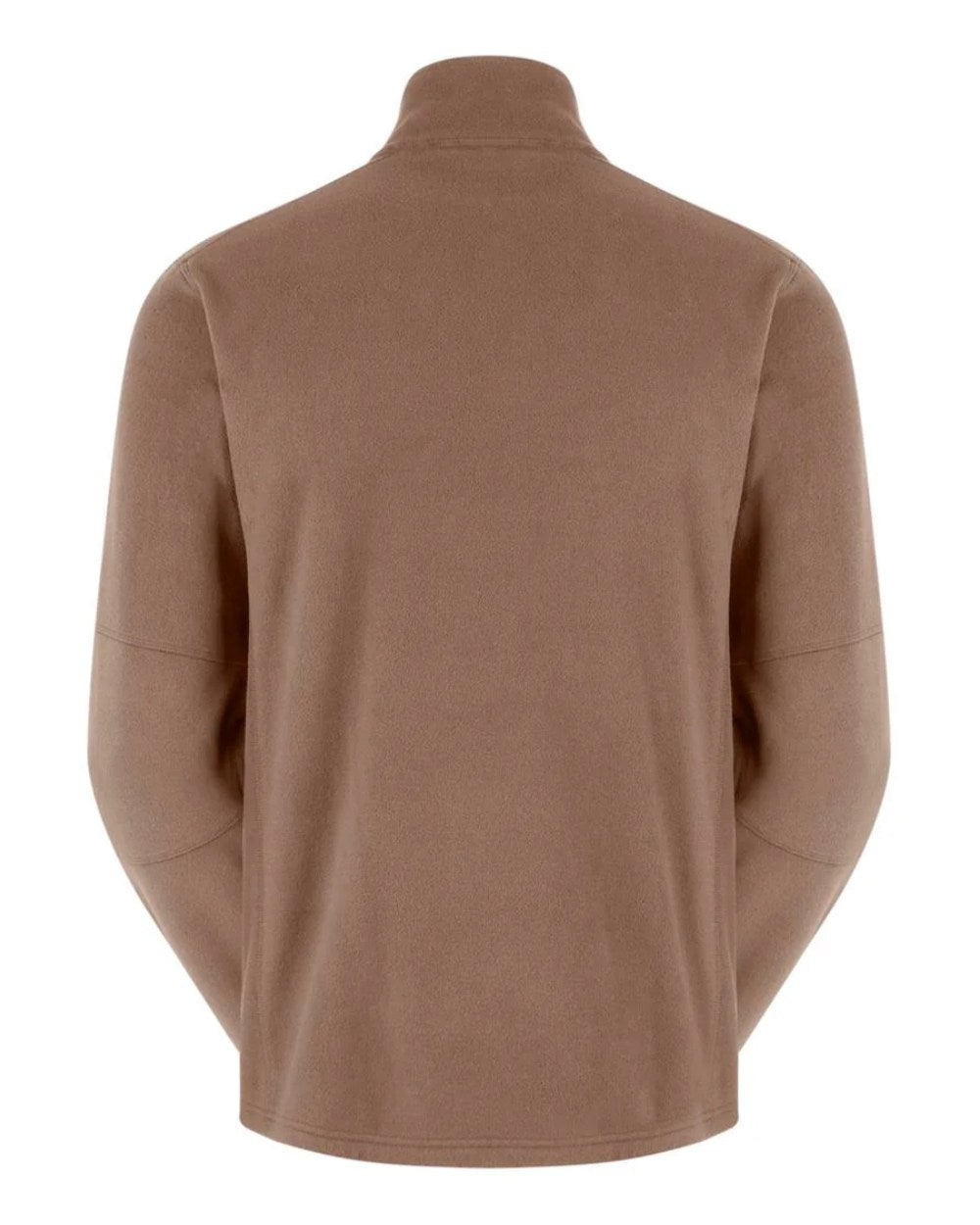 Light Bark Coloured Ridgeline Narvik Fleece on white background 