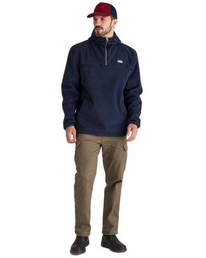 Rhubarb Coloured Ridgeline RLNZ Trucker Cap on white background 