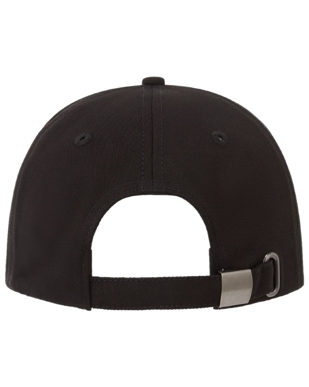 Black Coloured Ridgeline Signature Cap on white background 