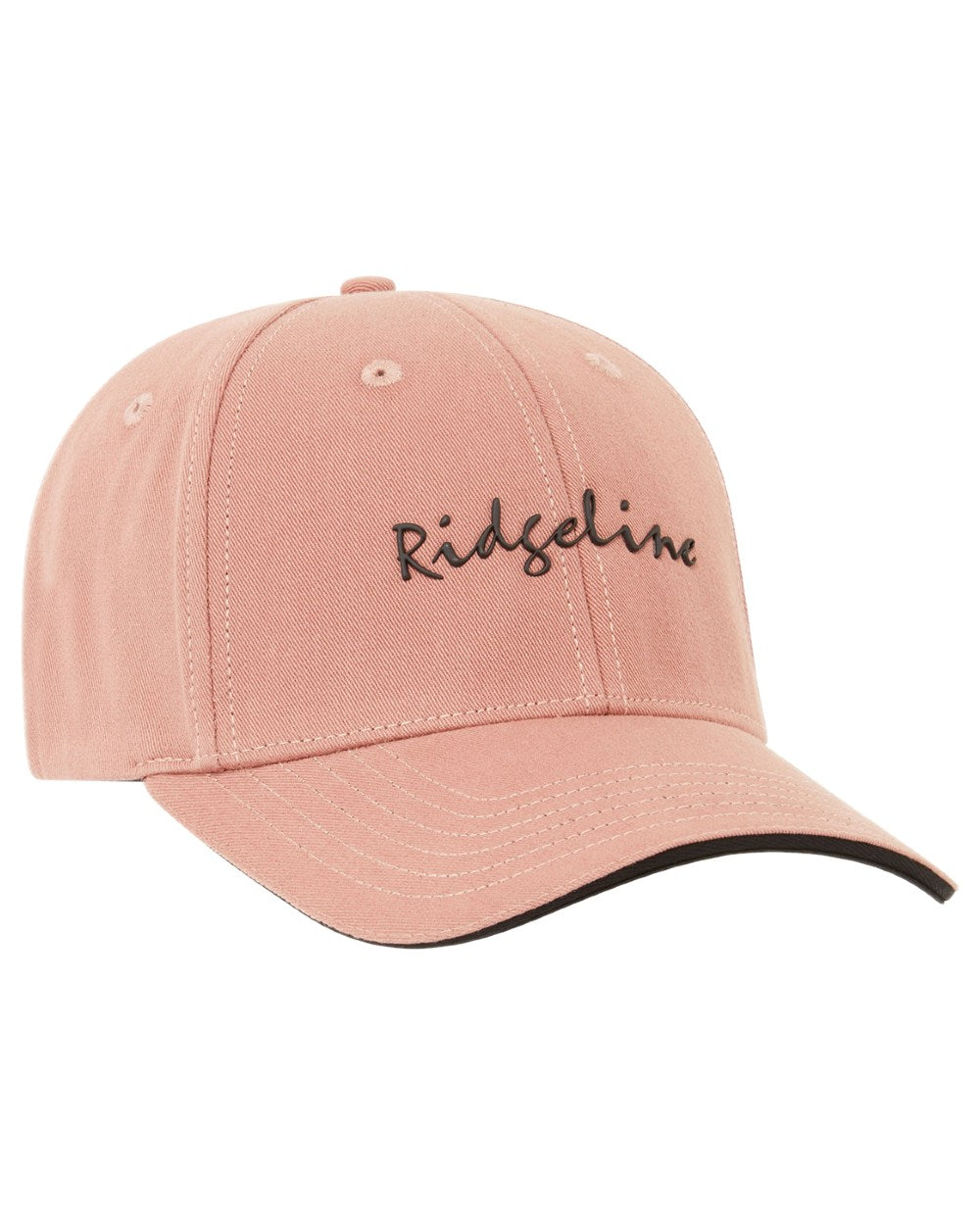 Dusky Pink Coloured Ridgeline Signature Cap on white background 