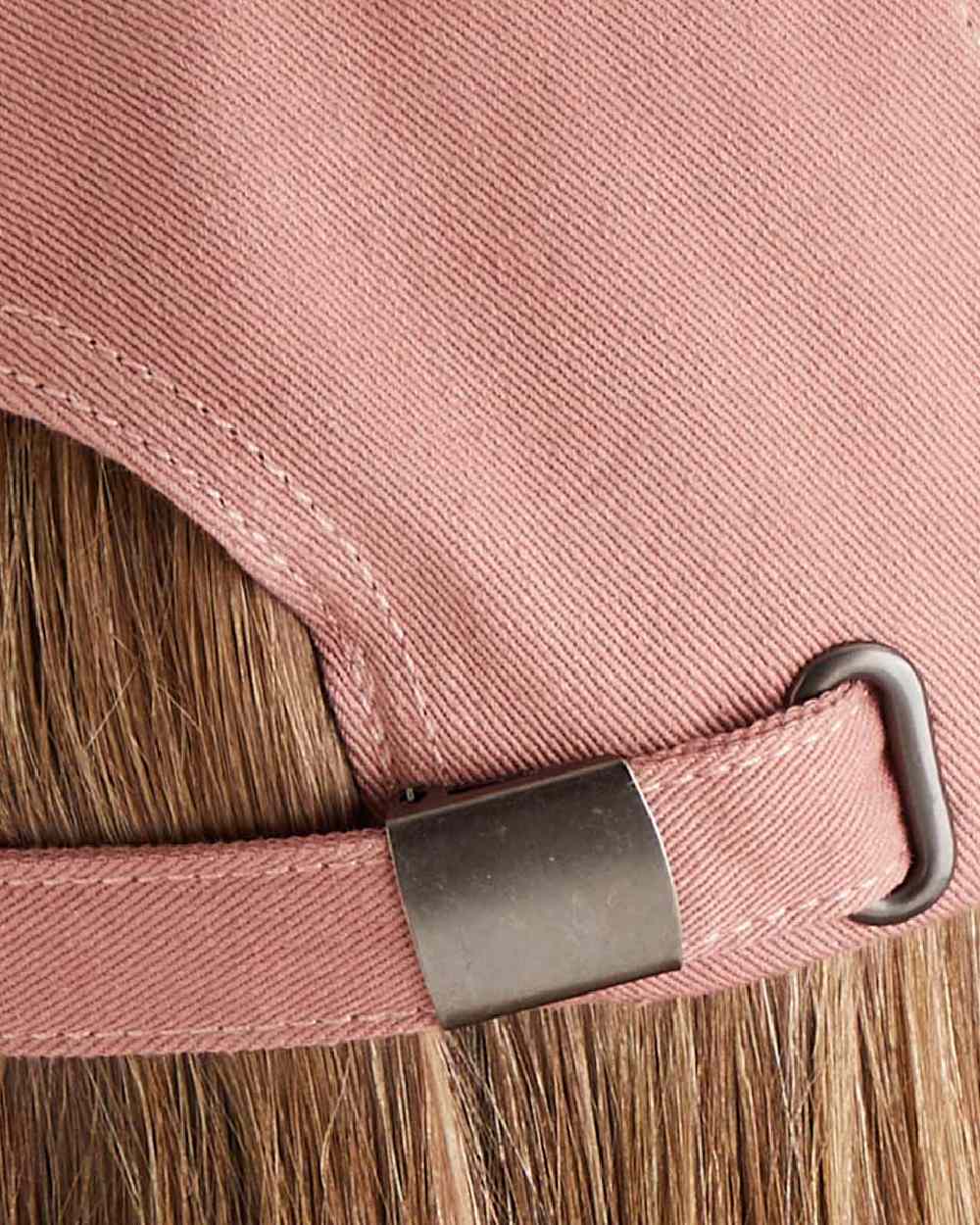 Dusky Pink Coloured Ridgeline Signature Cap on white background 