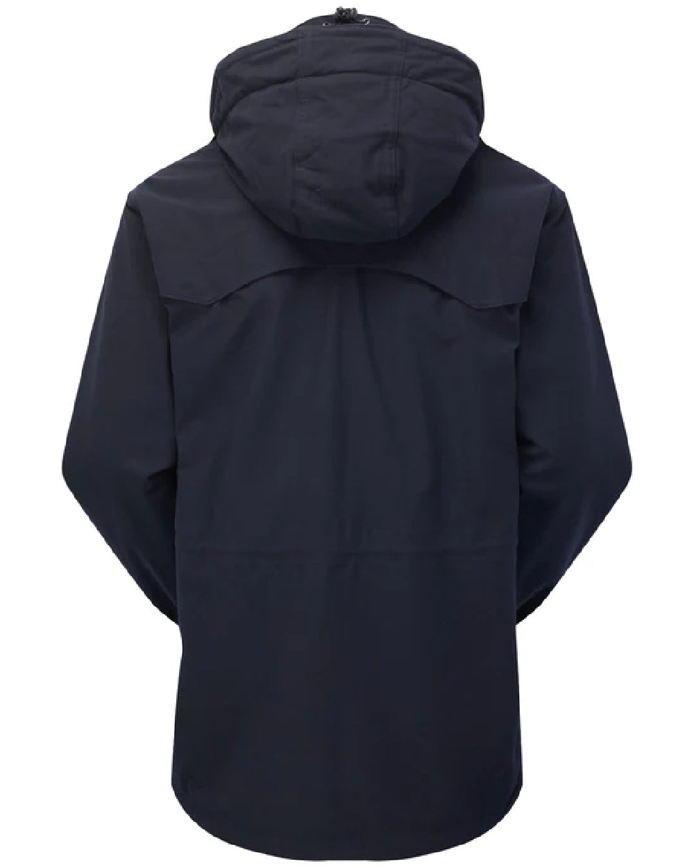 Navy coloured Ridgeline Torrent III Waterproof Jacket on white background 