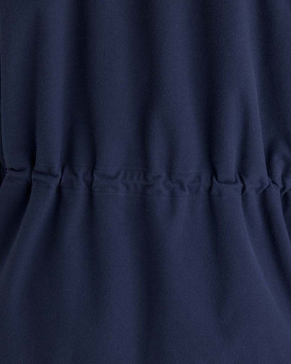 Navy coloured Ridgeline Torrent Waterproof Jacket on white background 