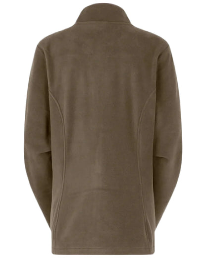 Ivy Green Coloured Ridgeline Womens Brenna Fleece Jacket on white background 