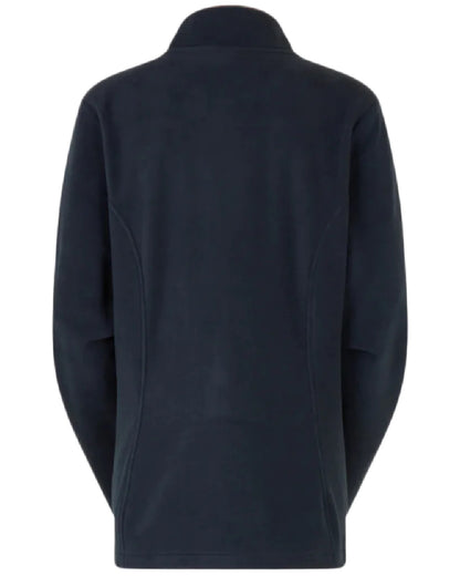 Navy Coloured Ridgeline Womens Brenna Fleece Jacket on white background 