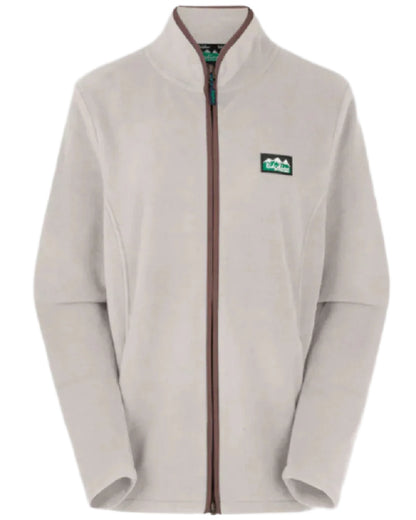 Stone Coloured Ridgeline Womens Brenna Fleece Jacket on white background 