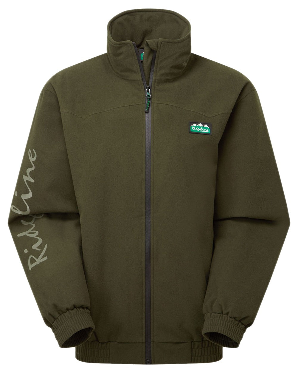 Deep Forest Coloured Ridgeline Womens Brumby Yard Jacket on white background 