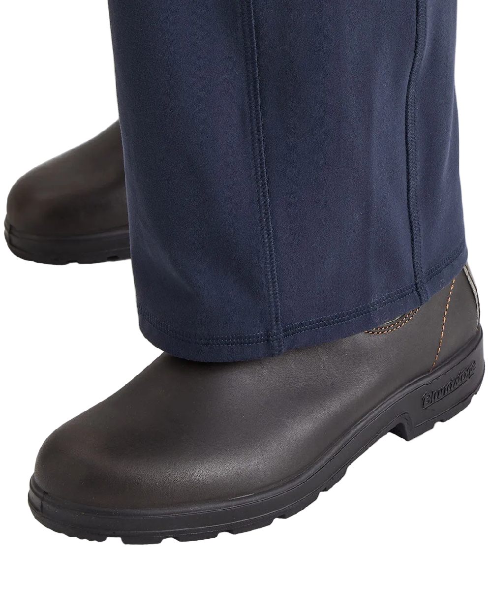 Navy Coloured Ridgeline Womens Infinity Straight Leg Leggings on white background 