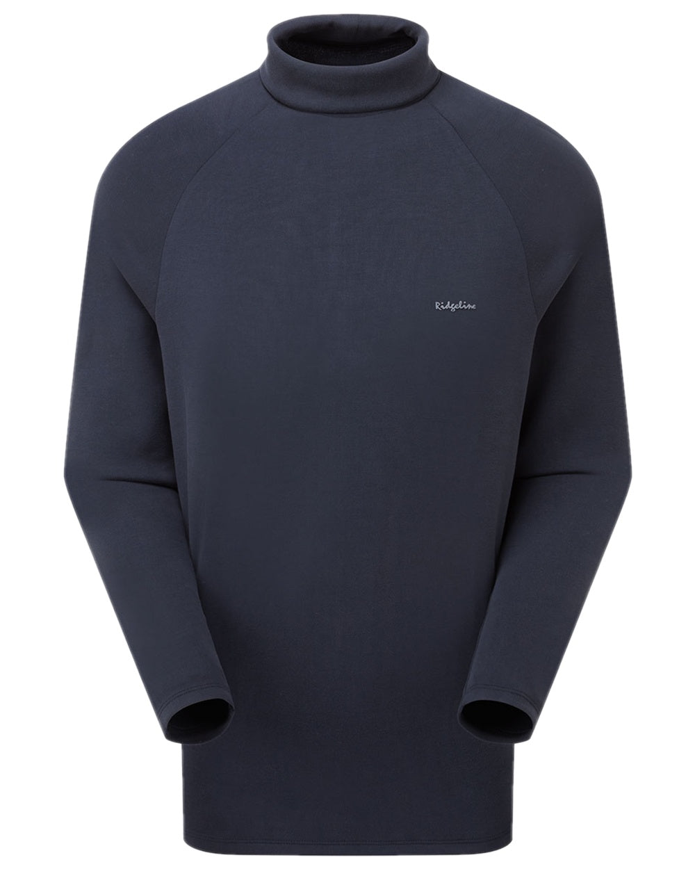 Navy Coloured Ridgeline Womens Kelmarsh Top on white background 