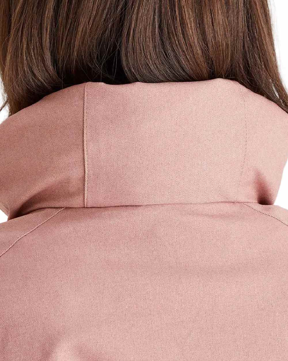 Dusky Pink Coloured Ridgeline Womens Monsoon Light Jacket on white background 