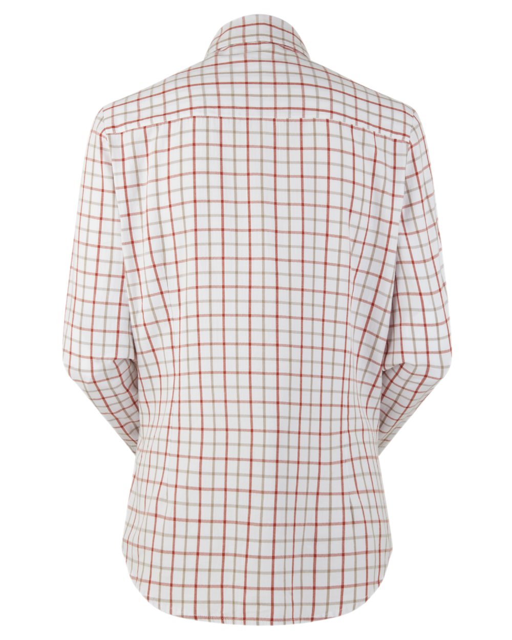 Russet Roasted Cashew coloured Ridgeline Womens Sedgebrook Shirt on white background 