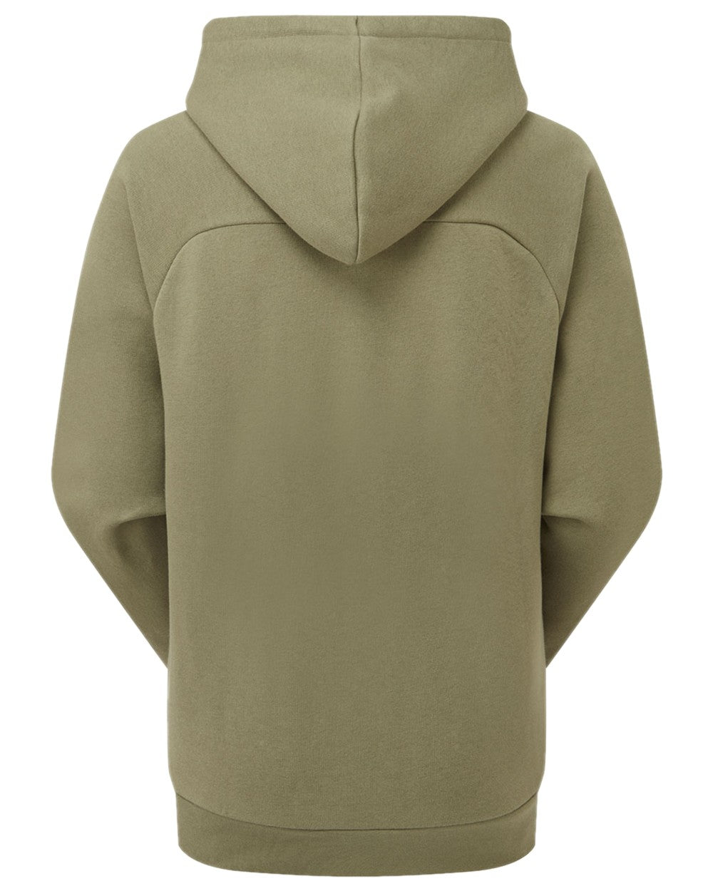 Khaki Green Coloured Ridgeline Womens Signature Hoodie on white background 