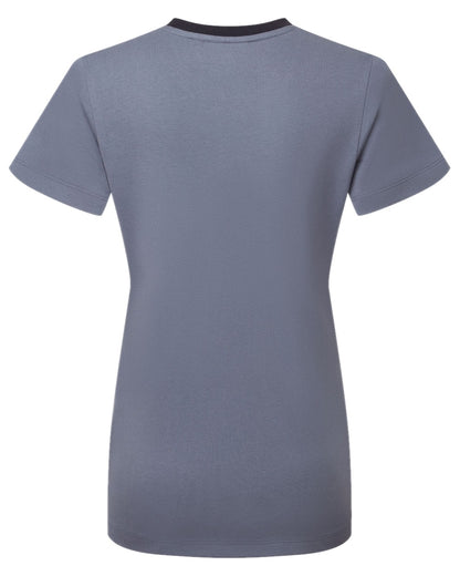 Storm Coloured Ridgeline Womens Signature T-Shirt on white background 