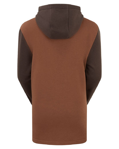 Nutmeg coloured Ridgeline Womens Tribe Hoodie on white background 