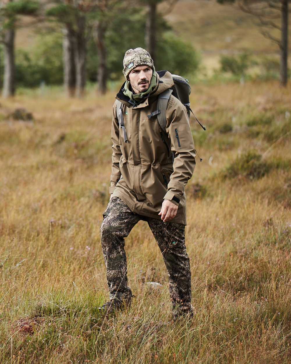 Ridgeline Evolution Dynamic Jacket in Heather Brown