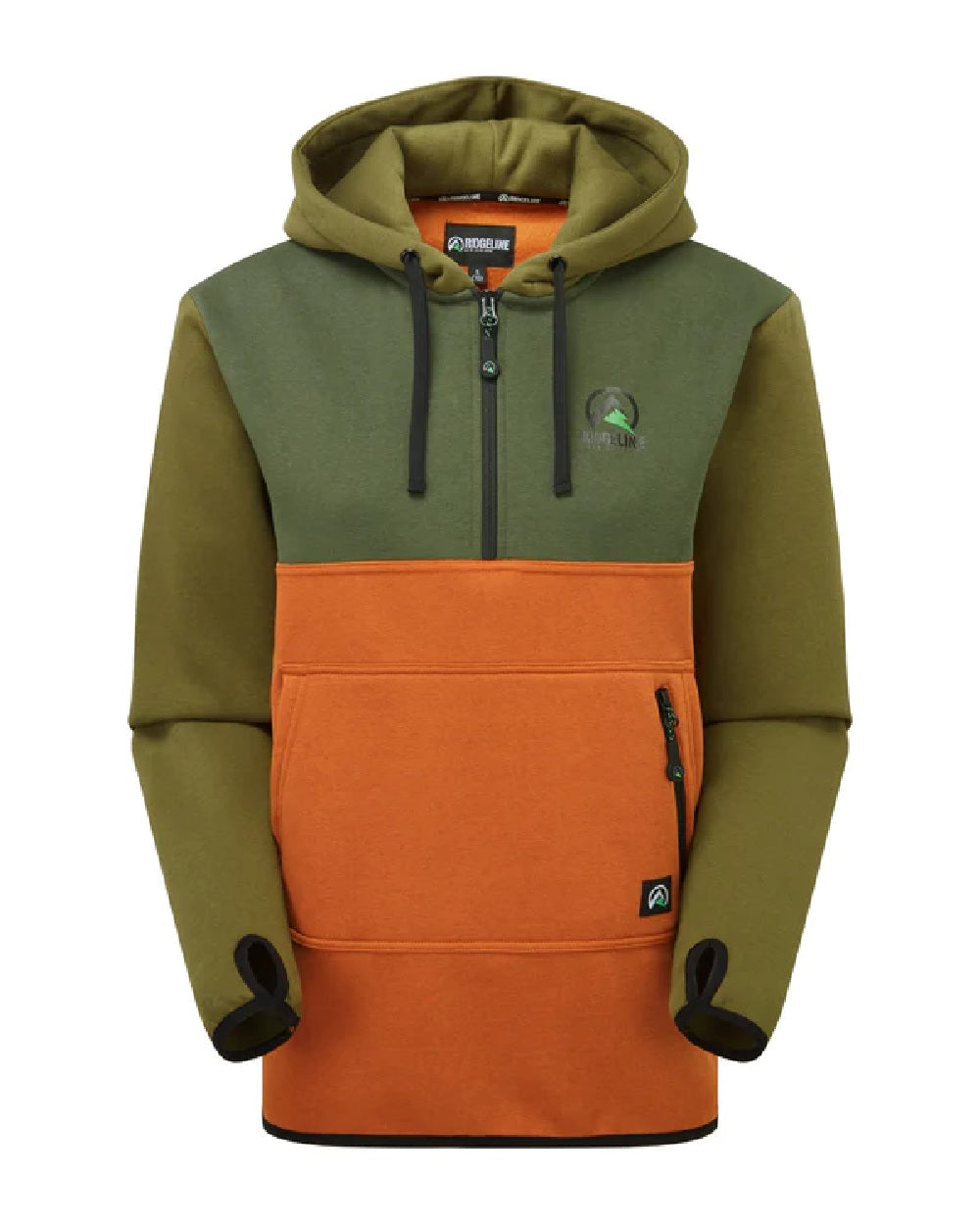 Ridgeline Tribe Hoodie in Tri-Colour 