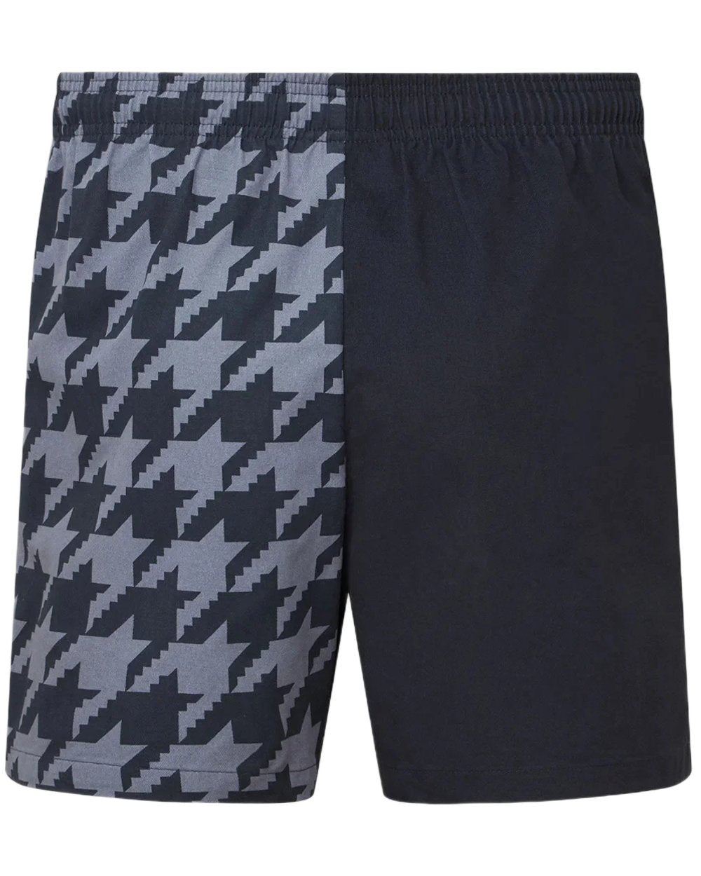 Navy Print Coloured Ridgeline Backslider Shorts on white background 