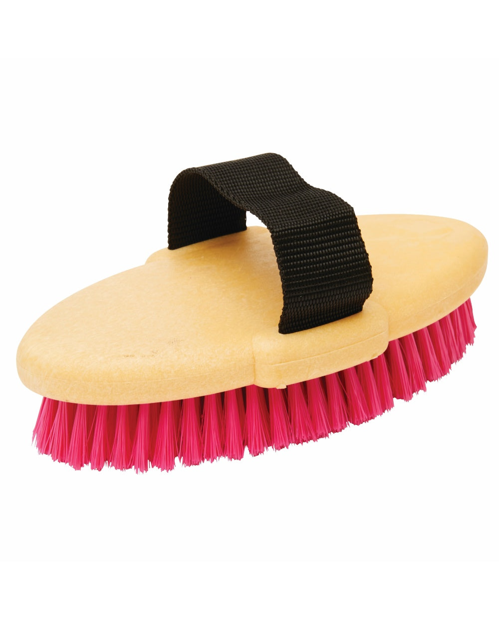 Hot Pink coloured Roma Brights Body Brush on white background 