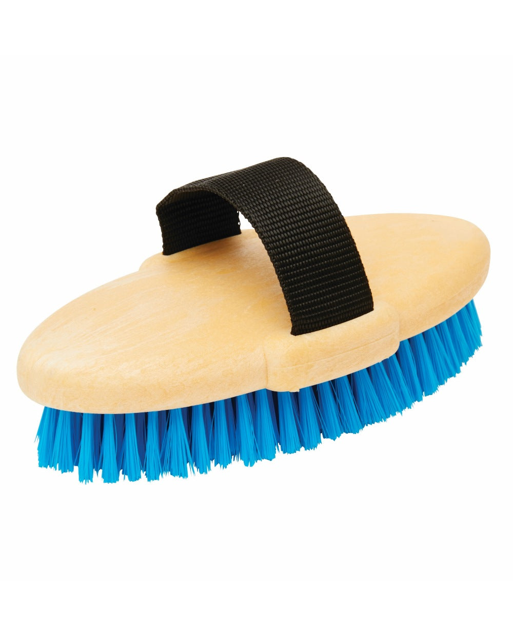 Royal Blue coloured Roma Brights Body Brush on white background 